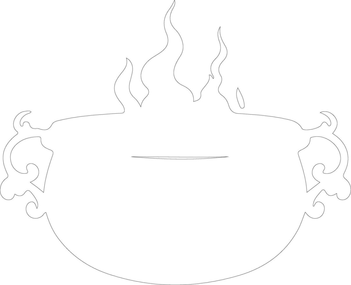 Black cauldron outline silhouette 38488598 Vector Art at Vecteezy Black cauldron outline silhouette 38488598 Vector Art at Vecteezy