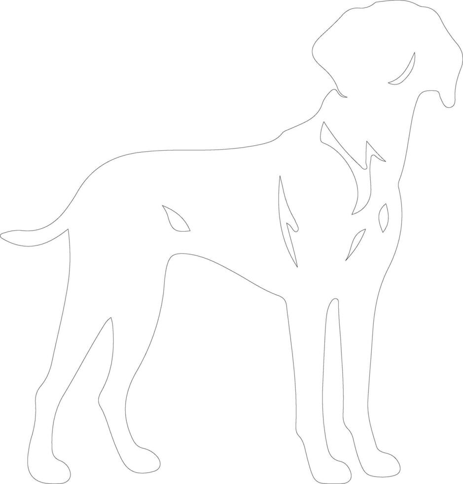 Pointer  outline silhouette vector