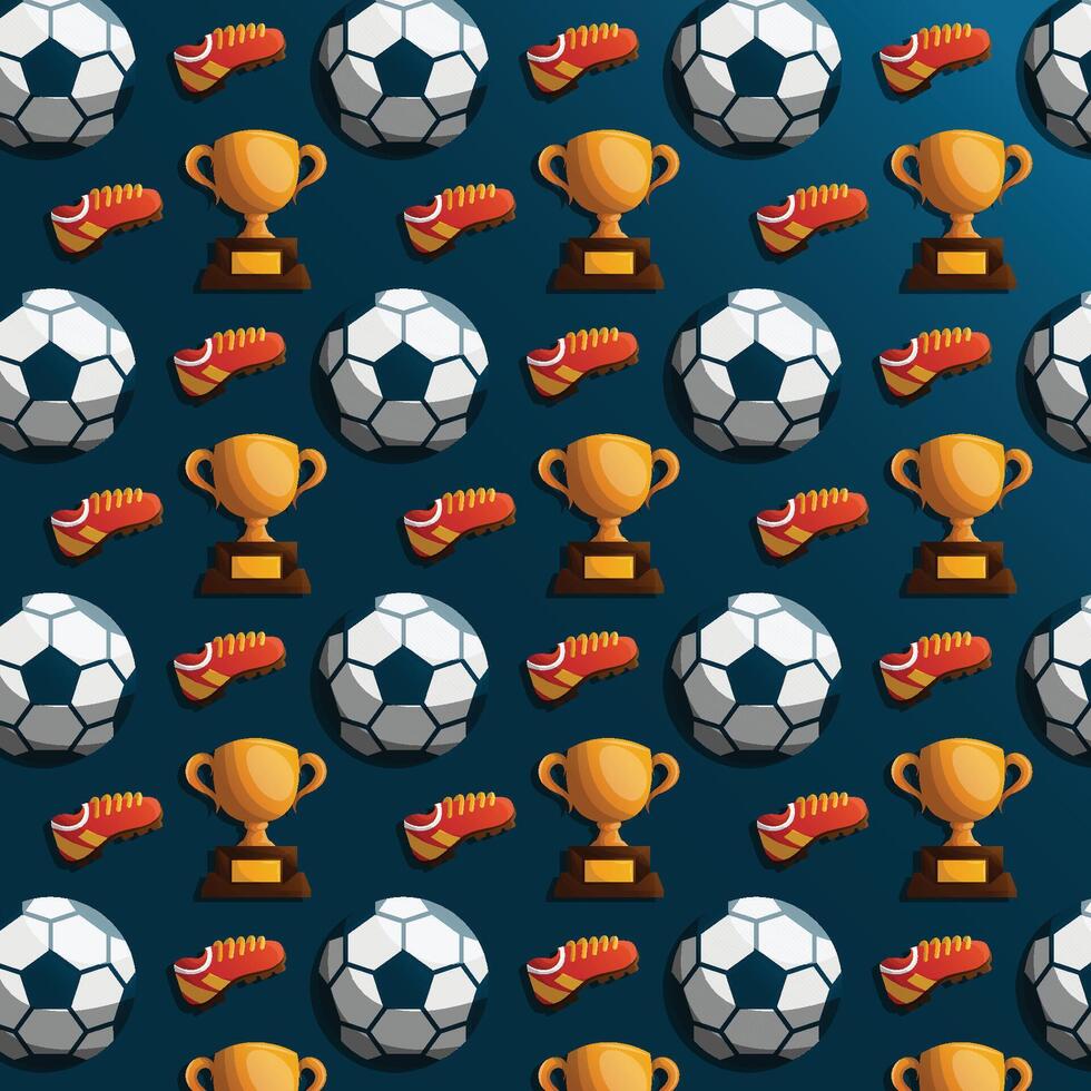 football pattern illustration vector