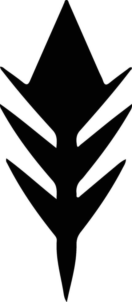 Arrow icon  black silhouette vector