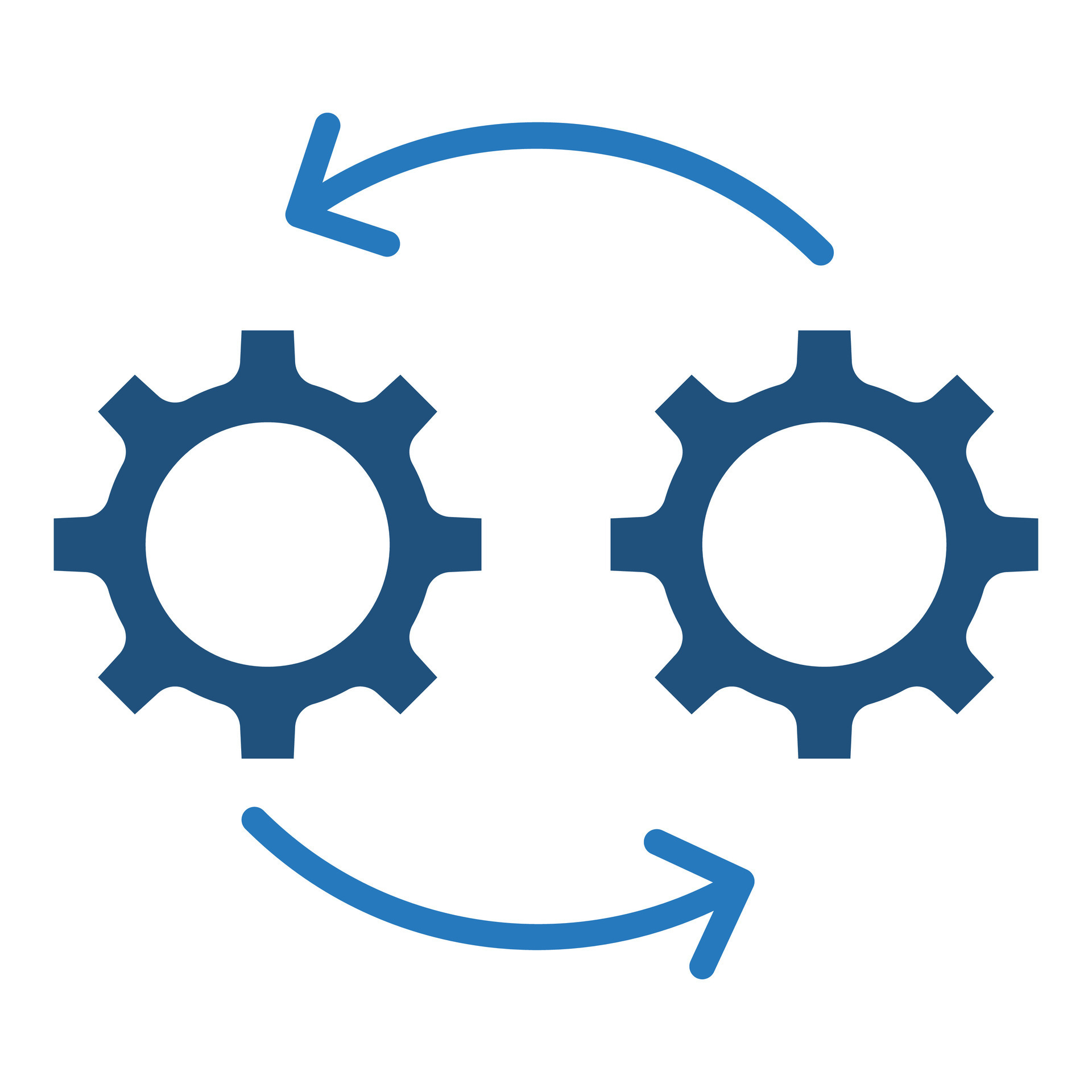 Process Optimization icon line vector illustration 38493461 Vector Art ...