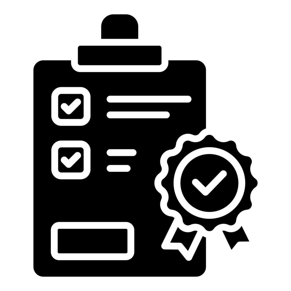 Quality Assurance icon line vector illustration