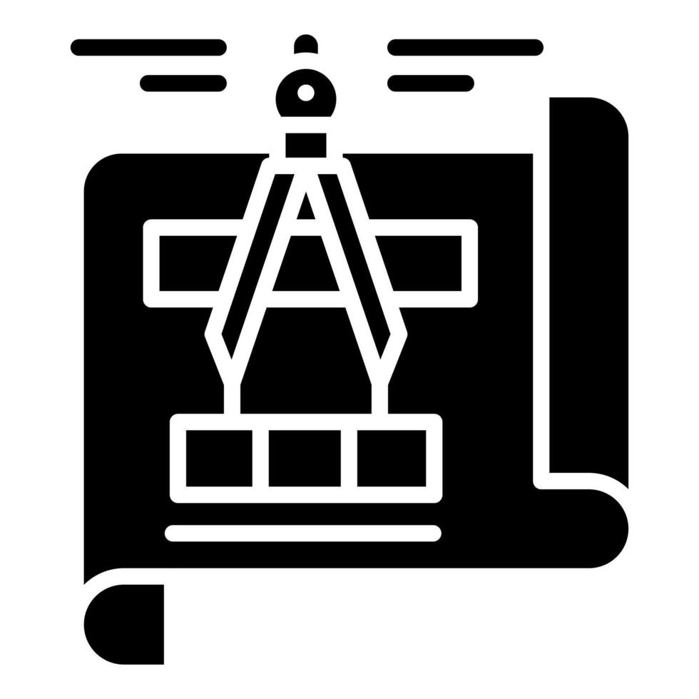 Engineering Design icon line vector illustration