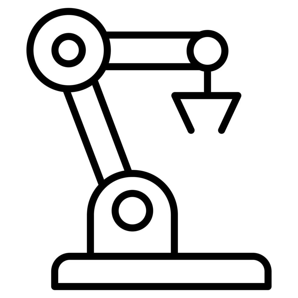 Industrial Equipment icon line vector illustration