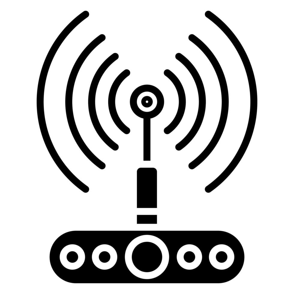 IoT Sensors icon line vector illustration