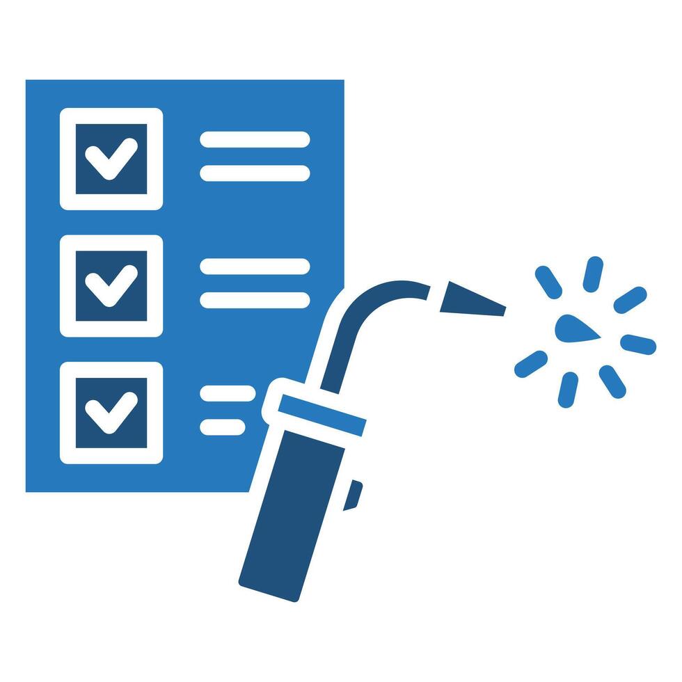 Custom Fabrication icon line vector illustration