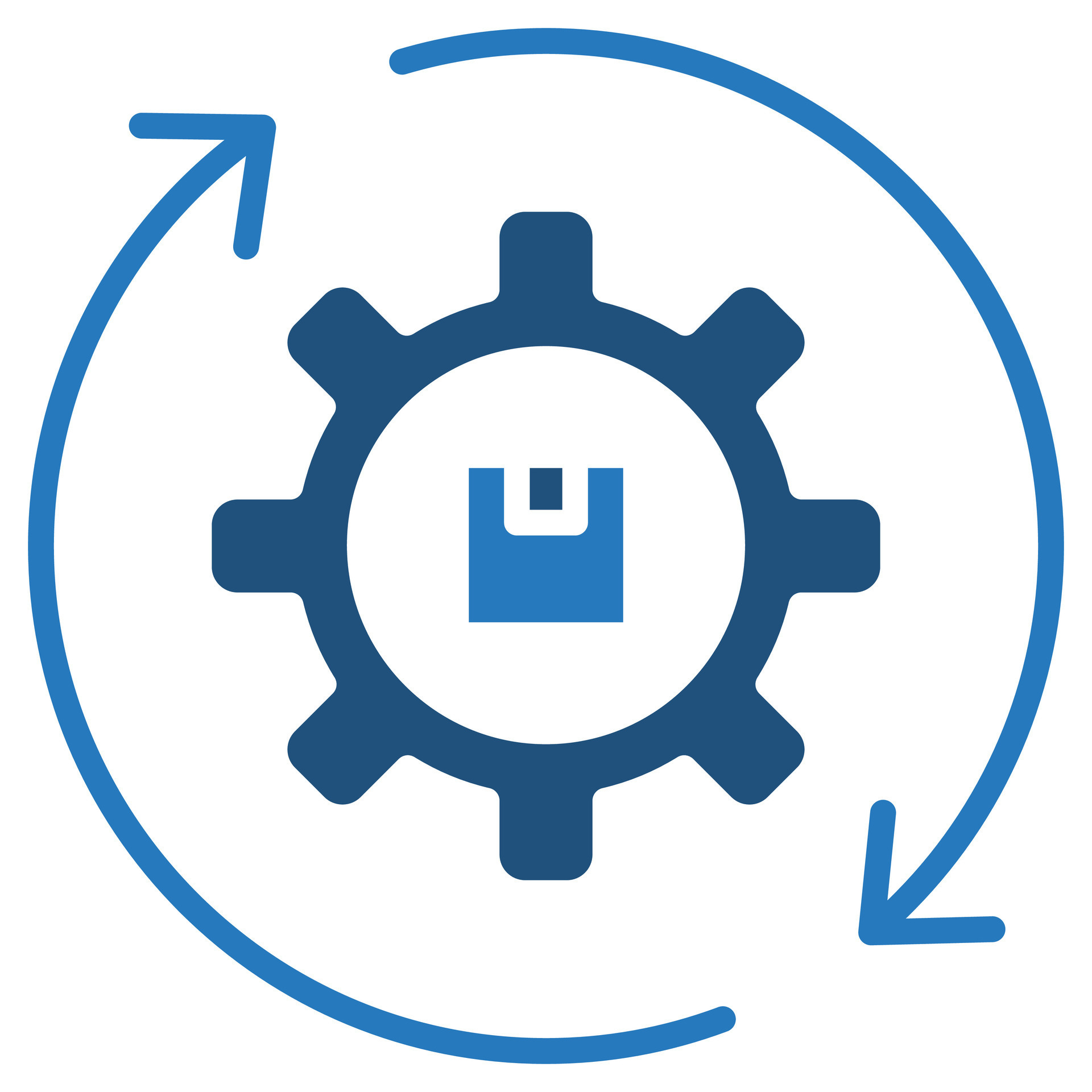 Automation icon line vector illustration 38493905 Vector Art at Vecteezy