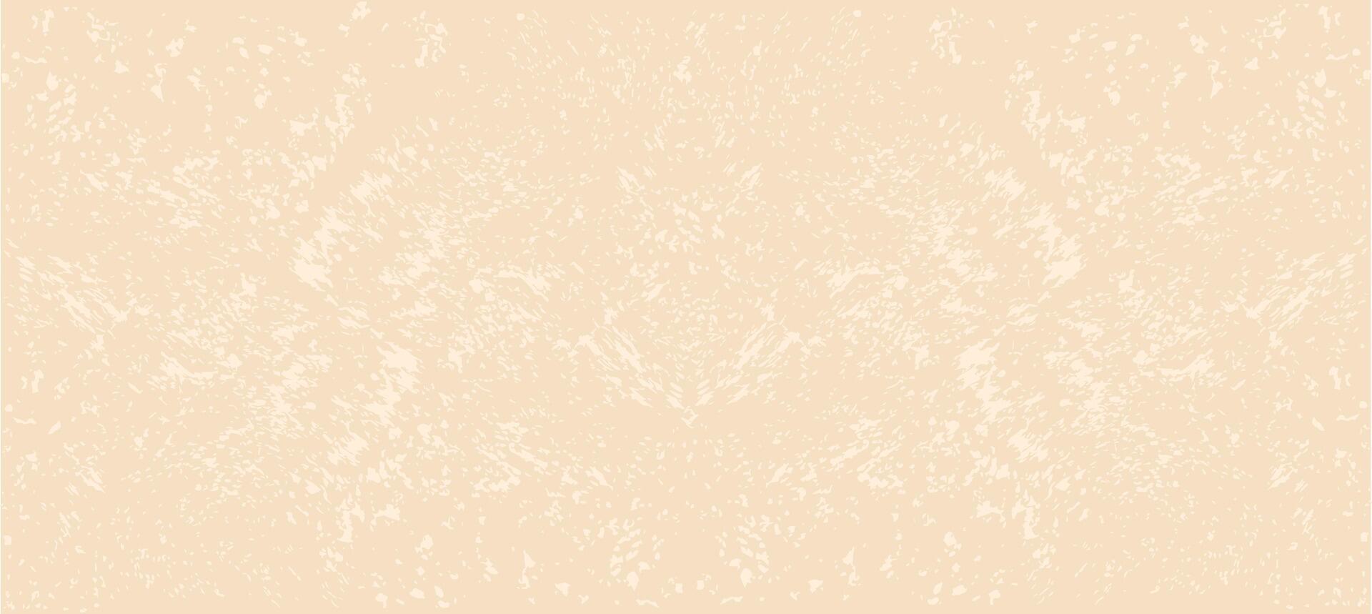 Rice paper. Vector stock illustration. Vintage grunge background with  dots and speckles. Minimalistic grainy eggshell paper texture.