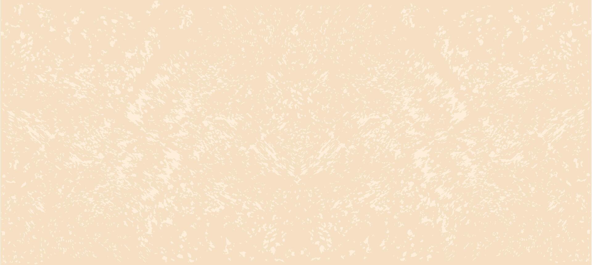 Rice paper. Vector stock illustration. Vintage grunge background with  dots and speckles. Minimalistic grainy eggshell paper texture.