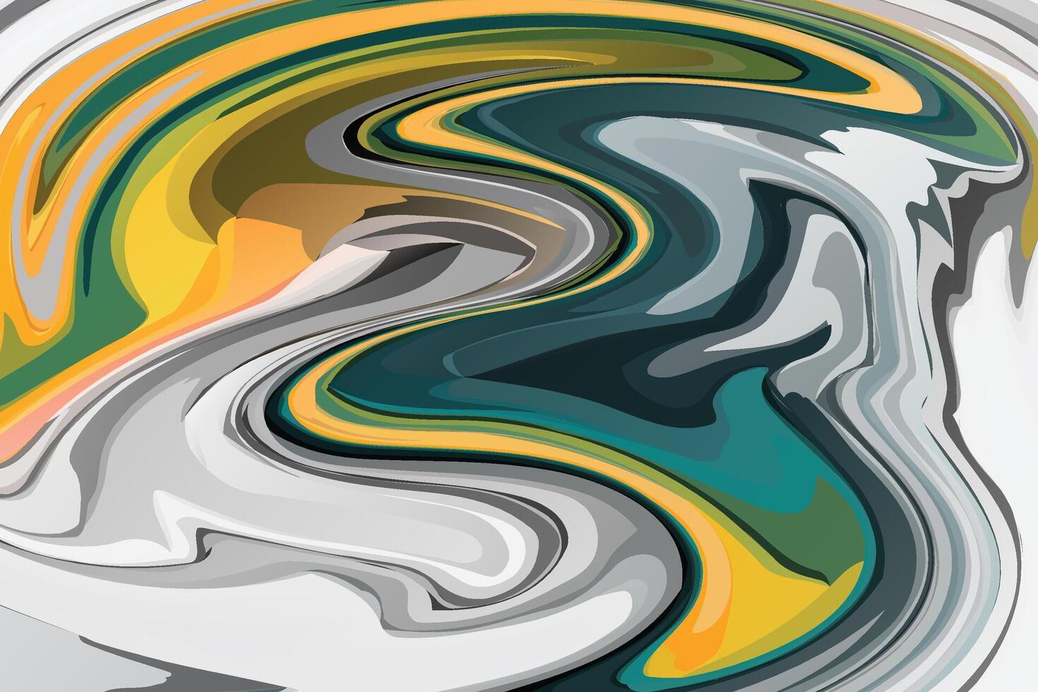Liquid background abstract 3d render futuristic background . vector