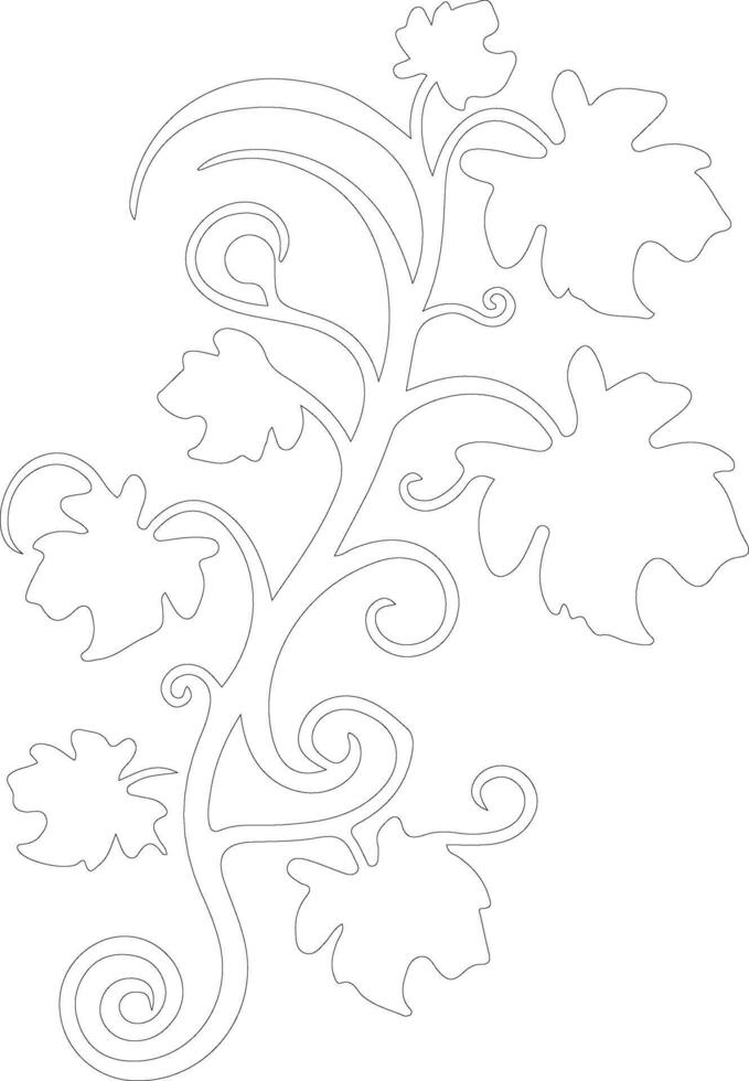 vinegarroon  outline silhouette vector