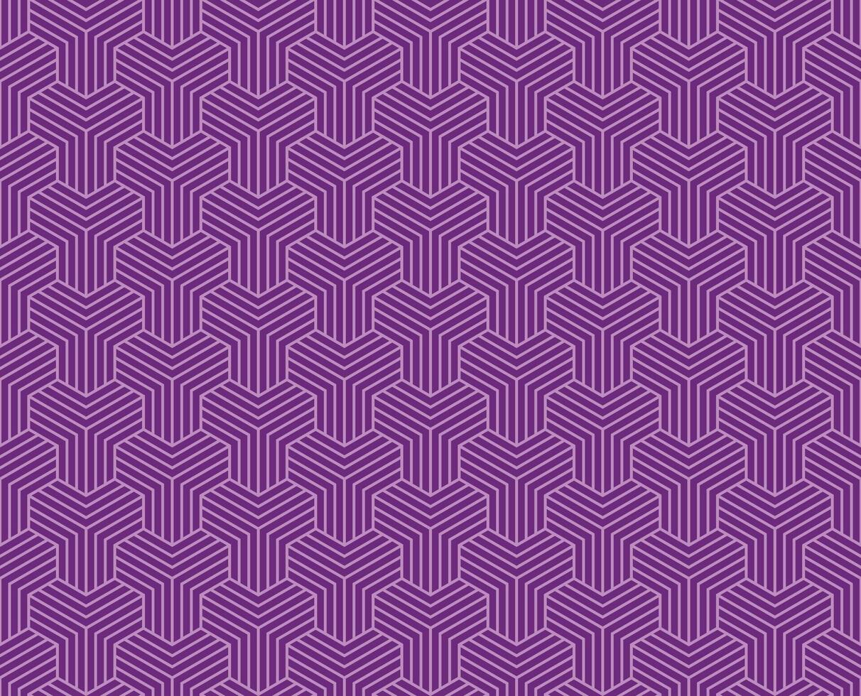 Seamless Purple Abstract geometric y lines pattern background vector