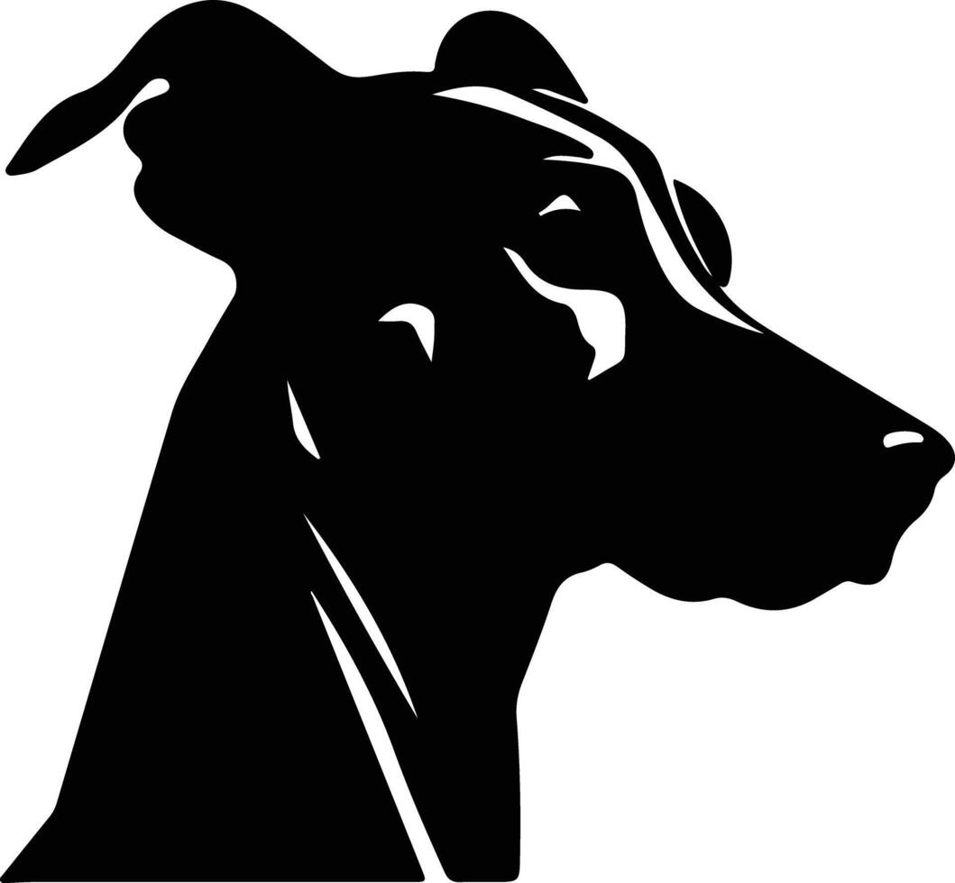 Plott  silhouette portrait vector