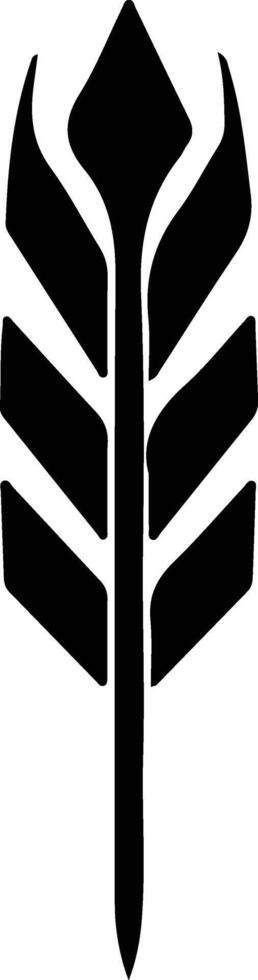 Arrow icon  black silhouette vector
