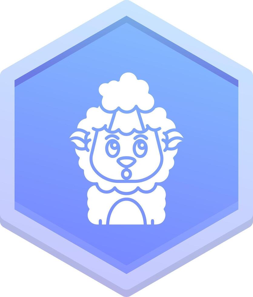 Exploding Polygon Icon vector