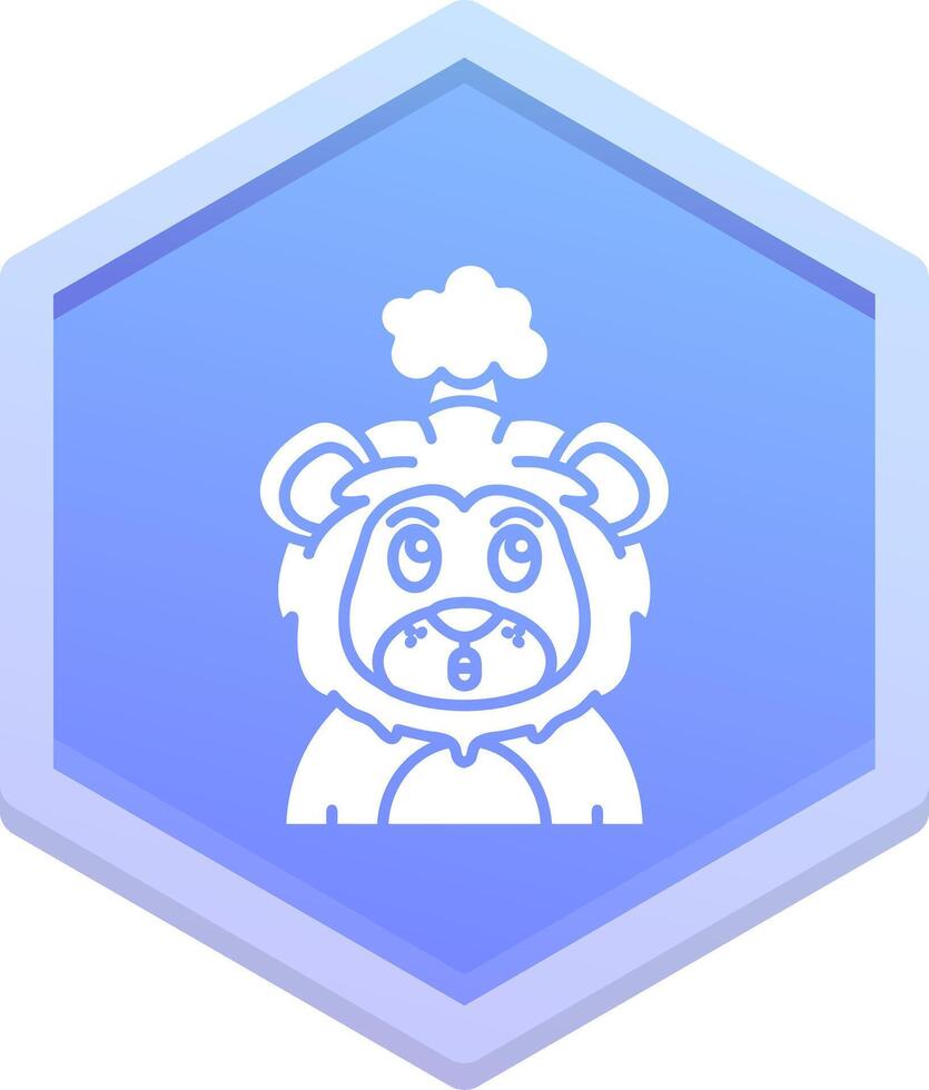 Exploding Polygon Icon vector