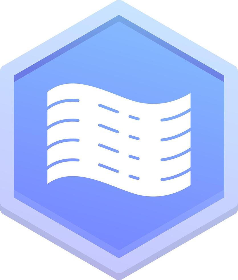 Haze Polygon Icon vector