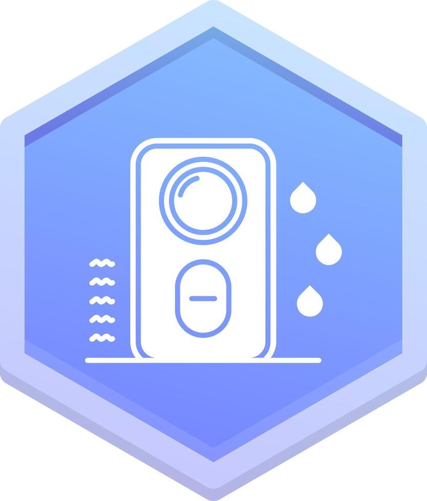 Humidifier Polygon Icon vector