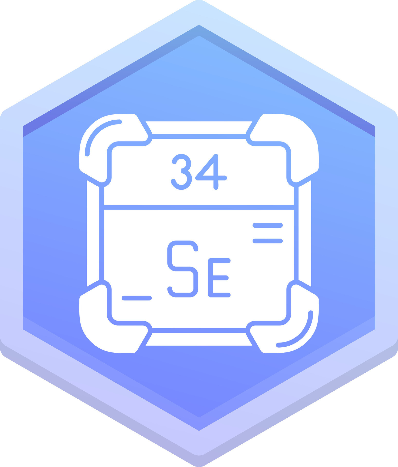 Selenium Polygon Icon 38501216 Vector Art at Vecteezy