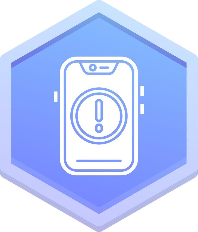 Error Polygon Icon vector