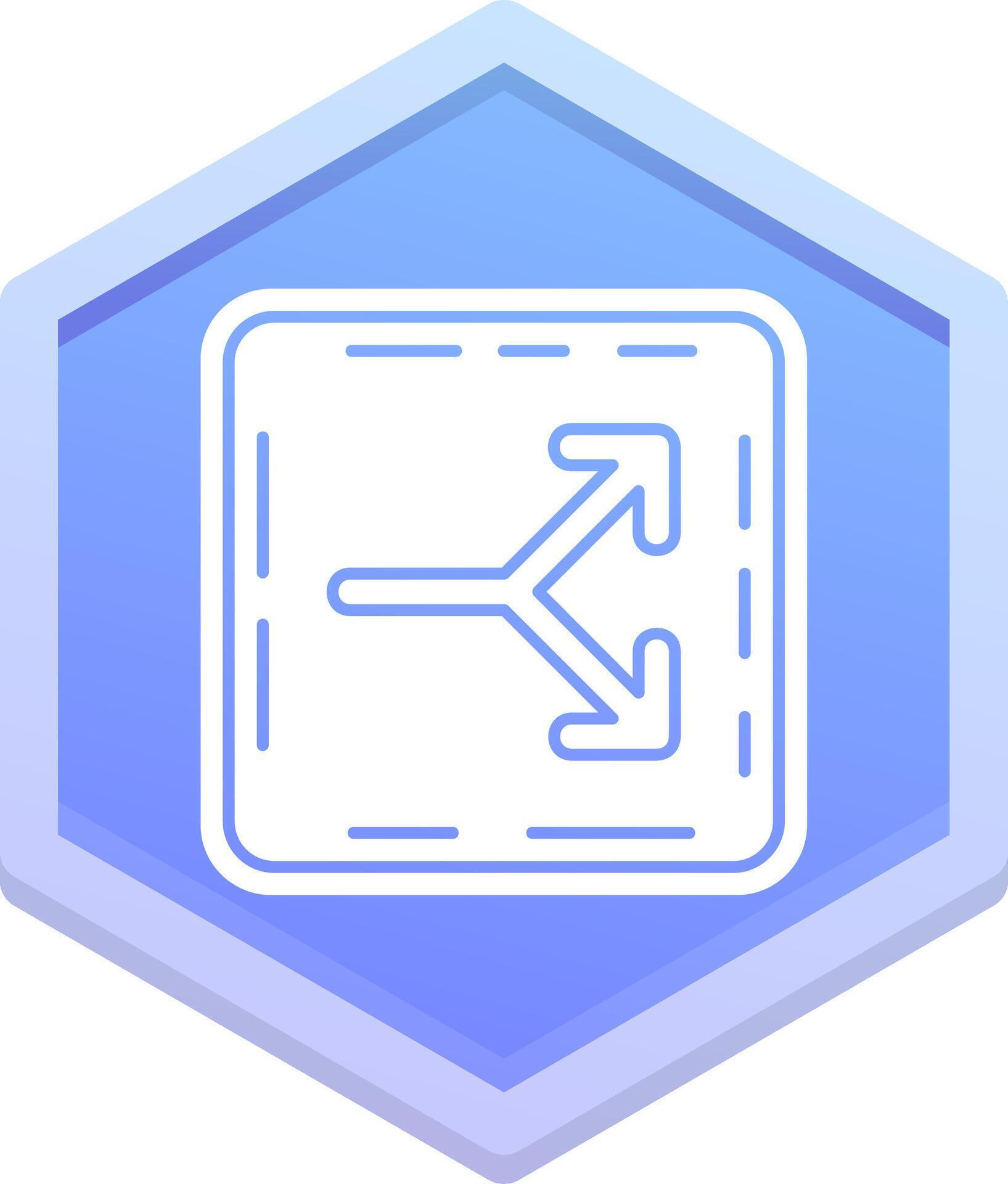 Split Polygon Icon 38502552 Vector Art at Vecteezy