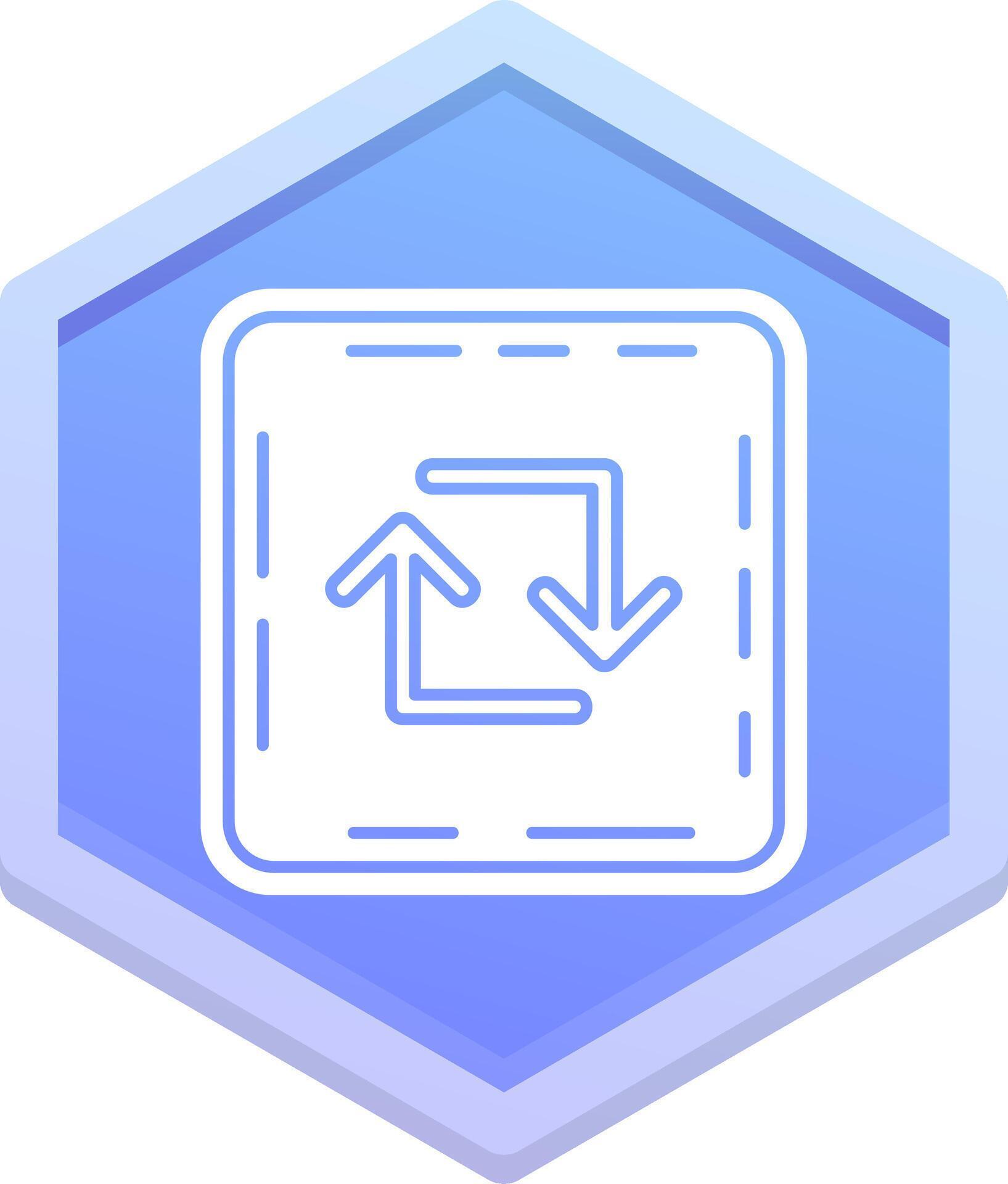 Loop Polygon Icon 38502592 Vector Art at Vecteezy