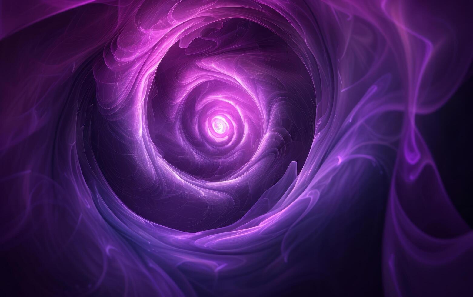 AI generated purple abstract spiral swirl photo