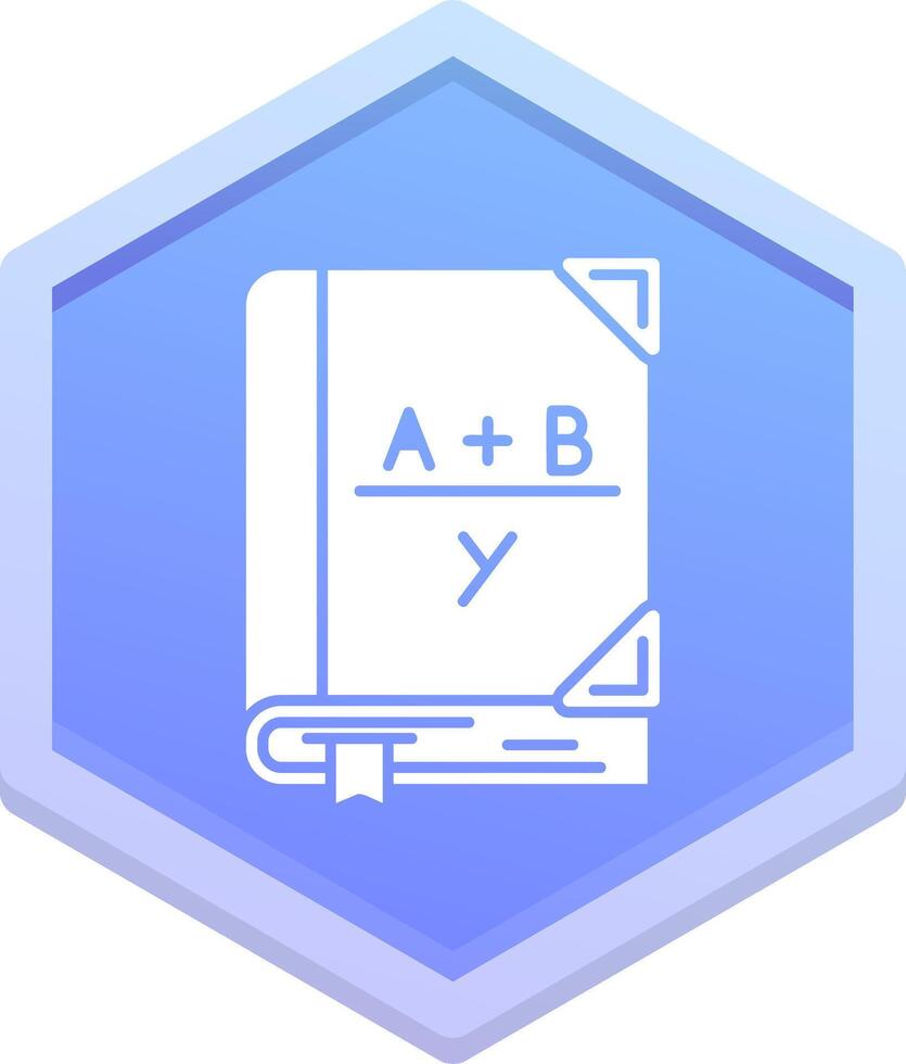 Algebra Polygon Icon vector