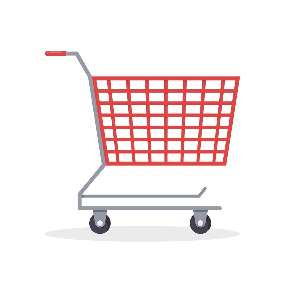 compras carro cesta carretilla vector ilustración gráfico icono símbolo