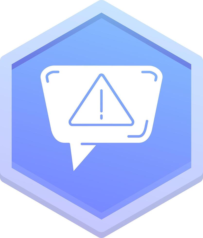 Alert Polygon Icon vector