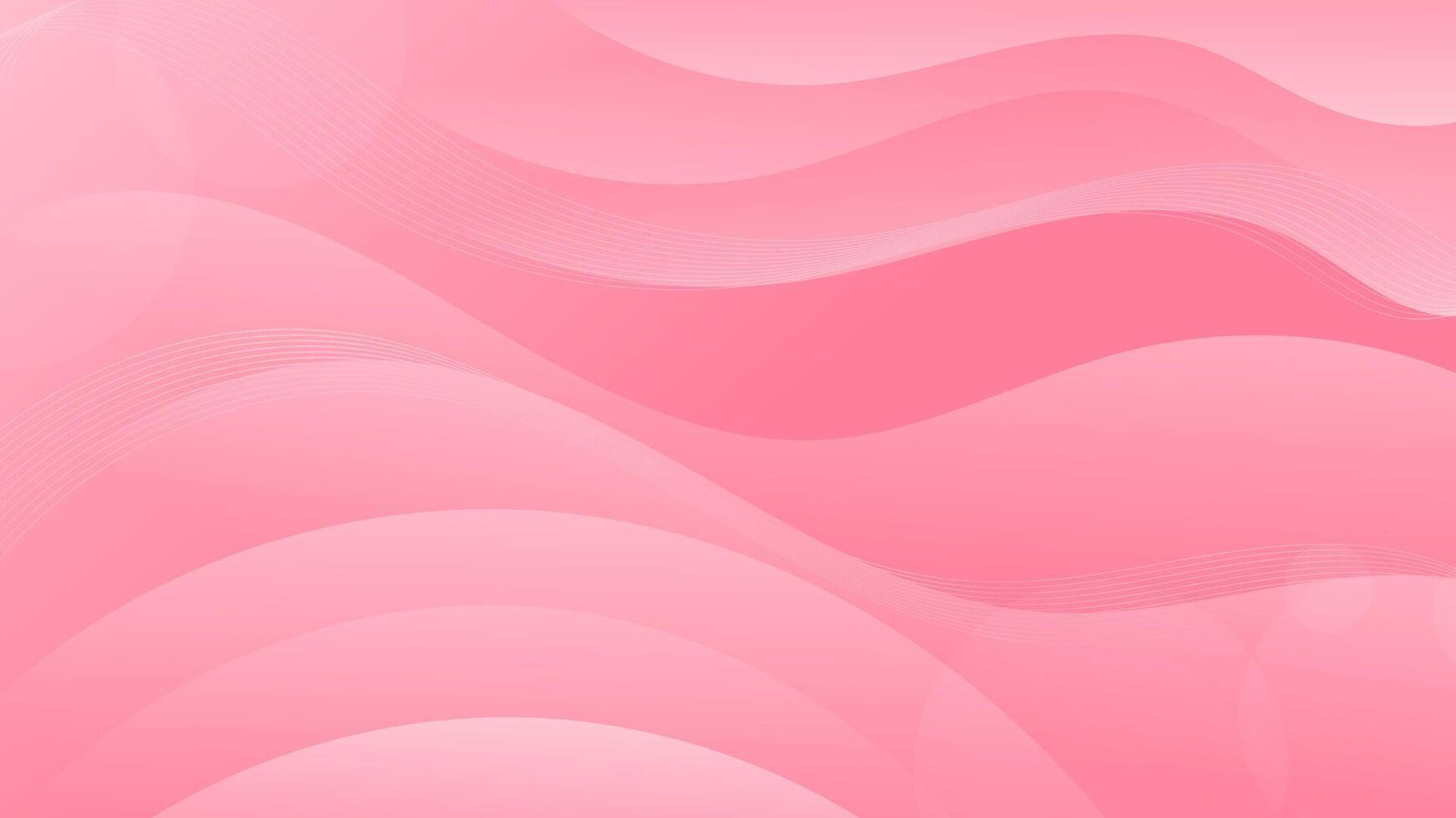 Abstract pink Background with Wavy Shapes. flowing and curvy shapes. This asset is suitable for website backgrounds, flyers, posters, and digital art projects. vector