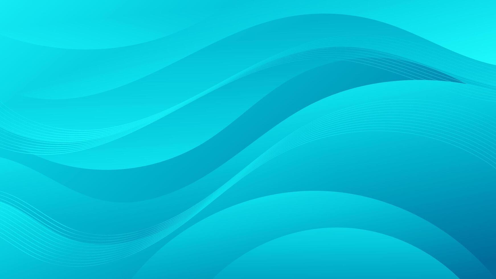 Abstract blue Background with Wavy Shapes. flowing and curvy shapes. This asset is suitable for website backgrounds, flyers, posters, and digital art projects. vector