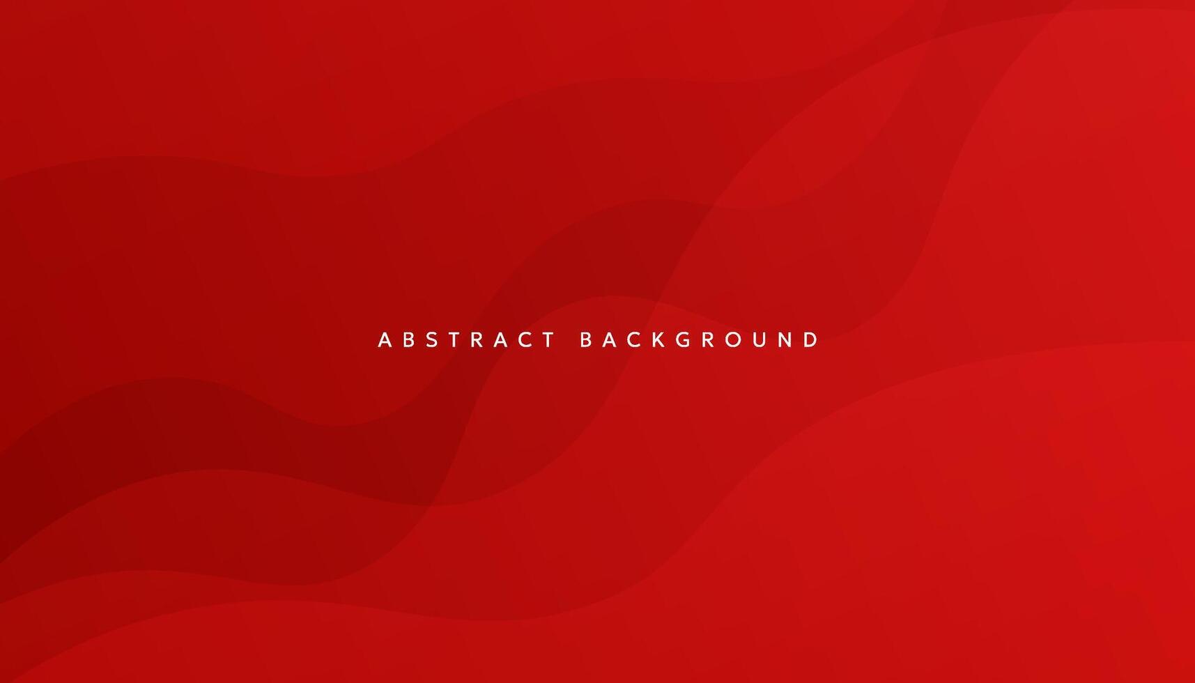 Red gradient curve geometric abstract background vector