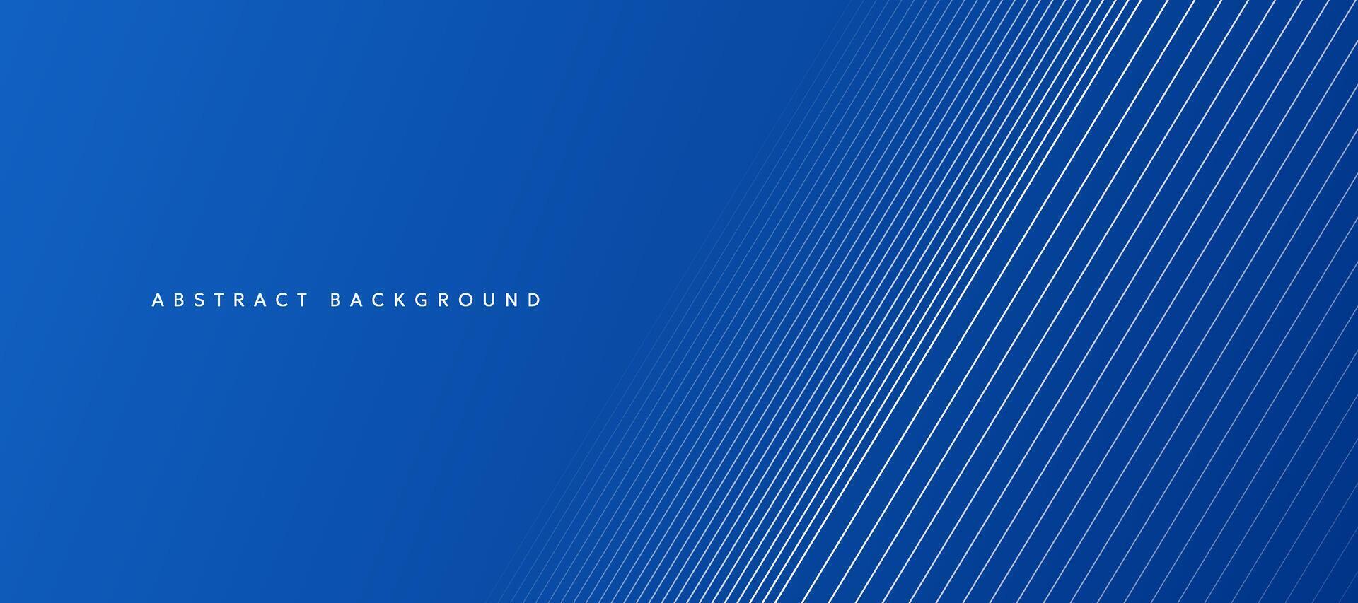 Blue background with straight lines vector