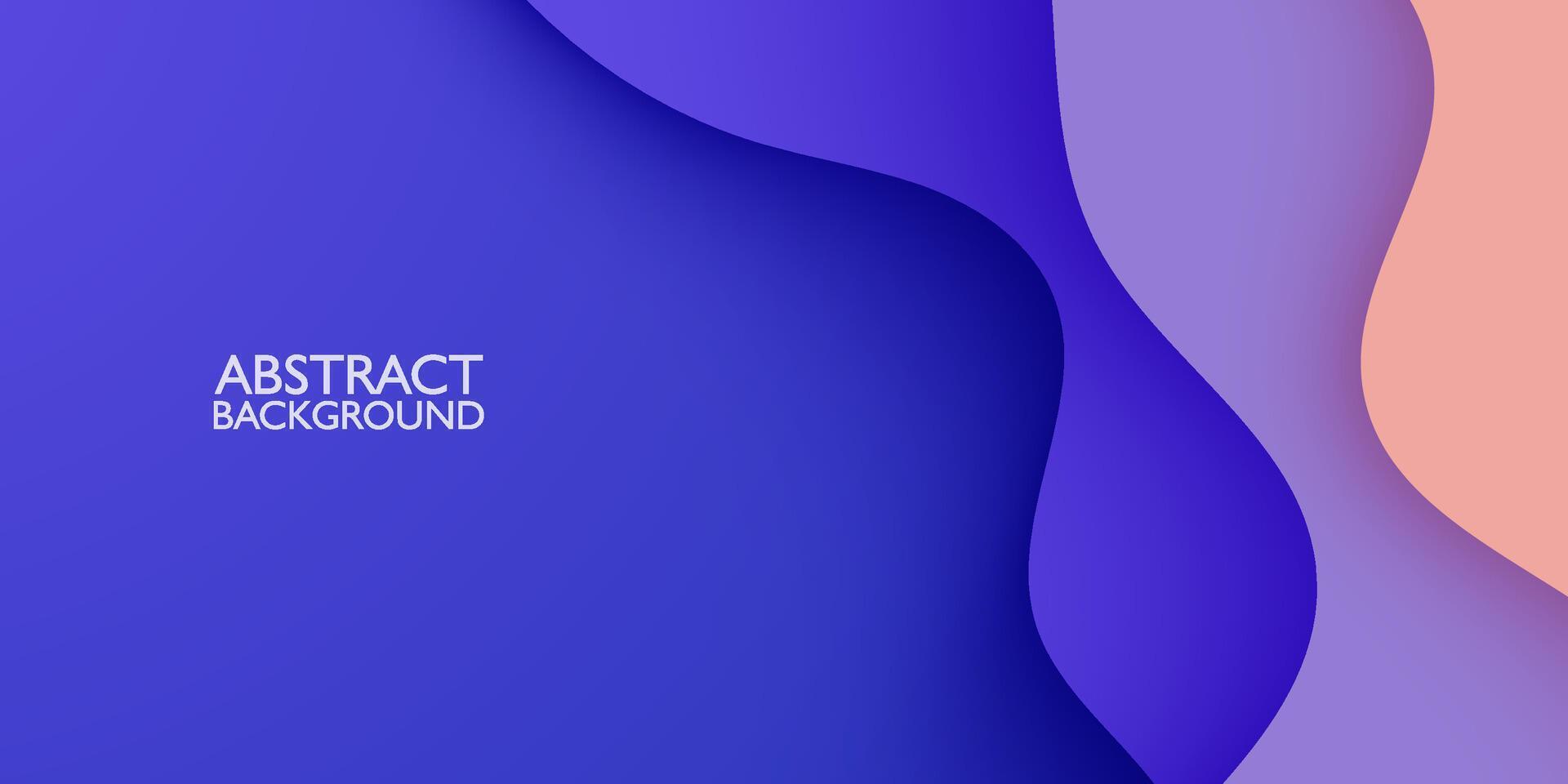 Abstract colorful purple wave background color geometric art banner design. Creative banner design with wave shapes for template. Cool and modern banner. Eps10 vector