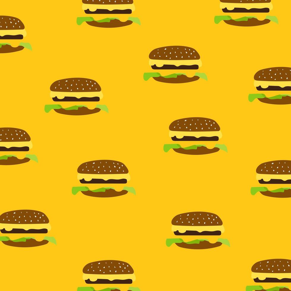 Sandwiches vector pattern