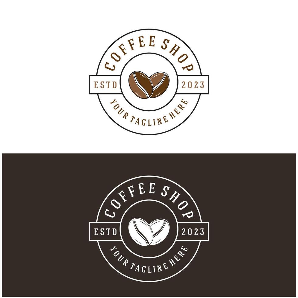 coffee bean icon vector