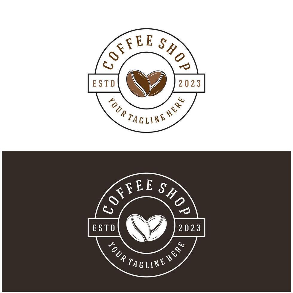 vector de icono de grano de café