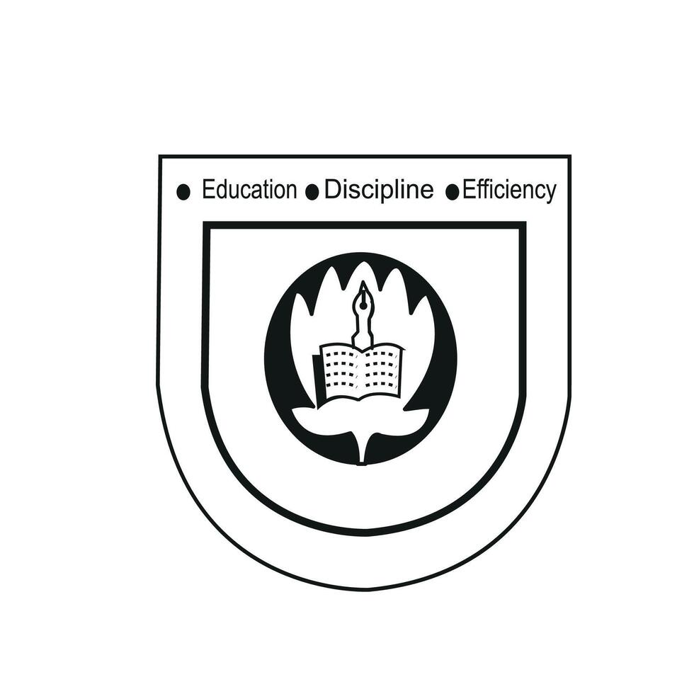 institution academic  corporate  vector logo