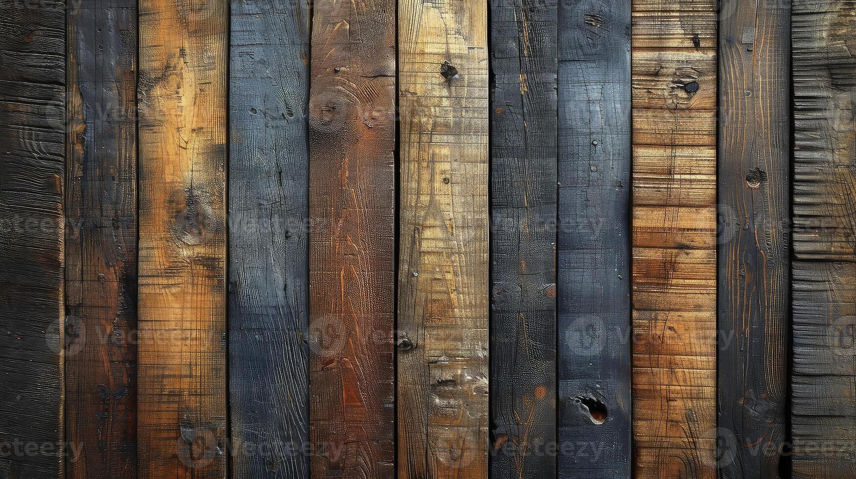 AI generated Pallet wood gives a rustic feel with a rough texture. Wood background. photo
