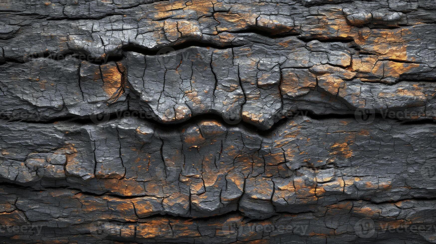 AI generated Old wooden background with interesting cracks and wood grain. top view. photo