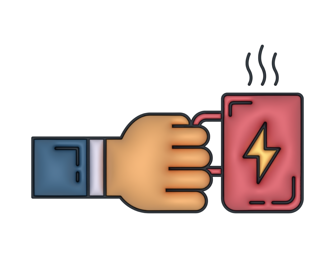 a 3d Energy Drink on a transparent background png