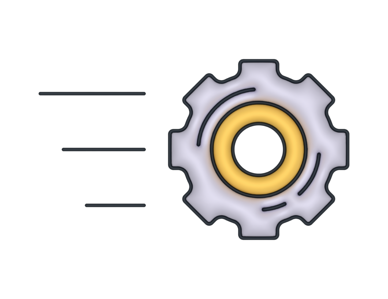 a 3d Wheel on a transparent background png