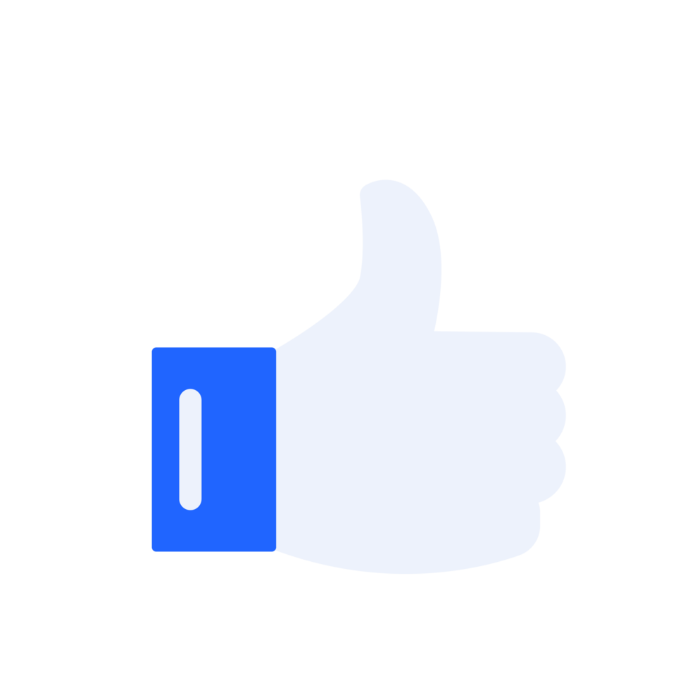 pulgar me gusta mano png