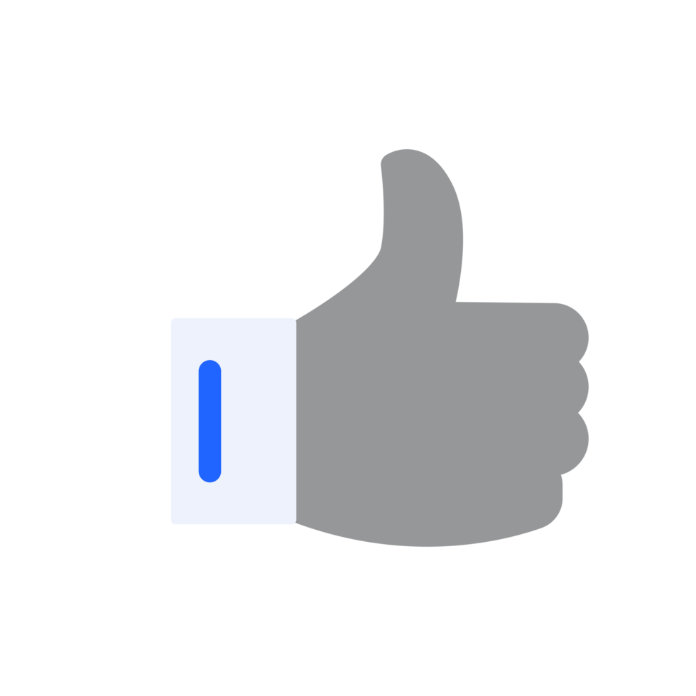 pulgar me gusta mano png