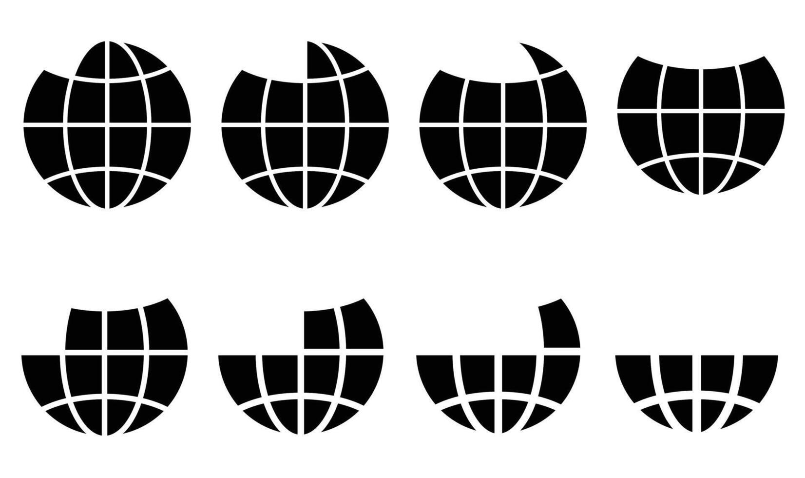 Globe icon world icon globe symbol vector illustration.