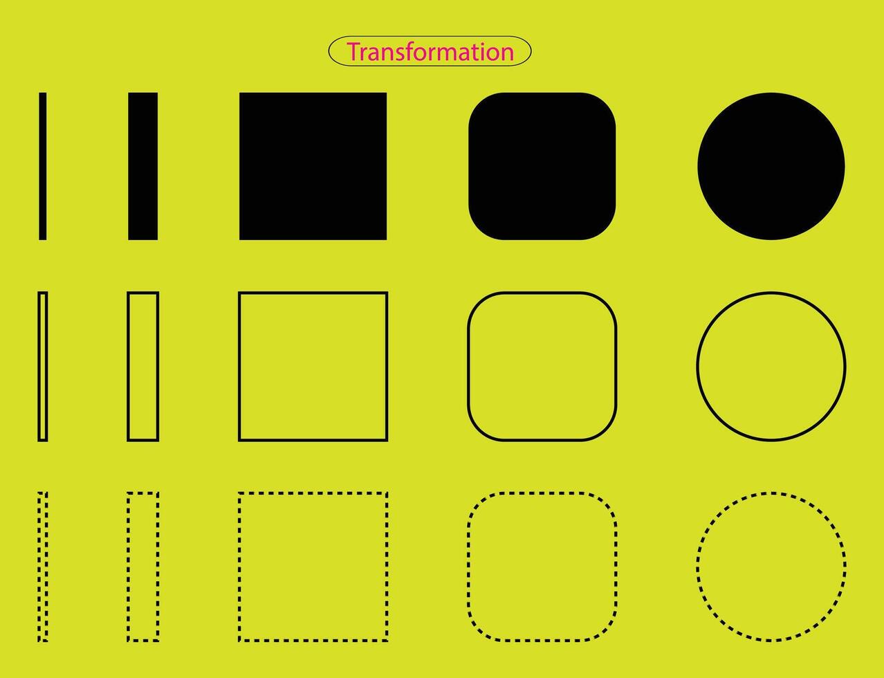 Transform vector concept, change metaphor, coaching sign, new life symbol illustration.
