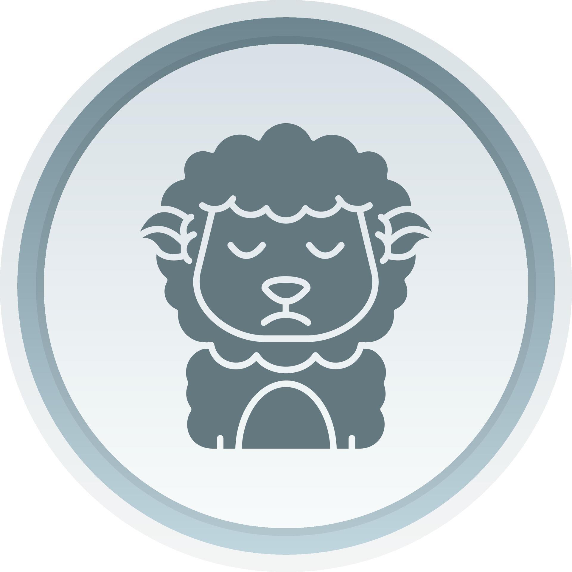 Sad Solid button Icon 38513564 Vector Art at Vecteezy