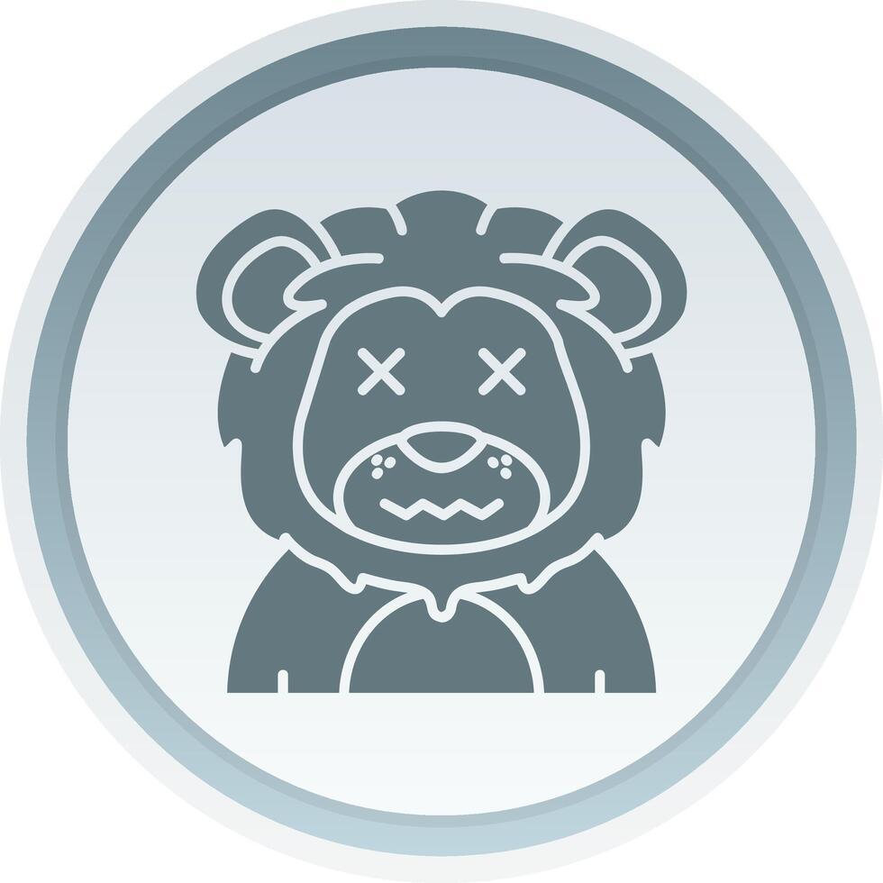 Dead Solid button Icon 38513607 Vector Art at Vecteezy