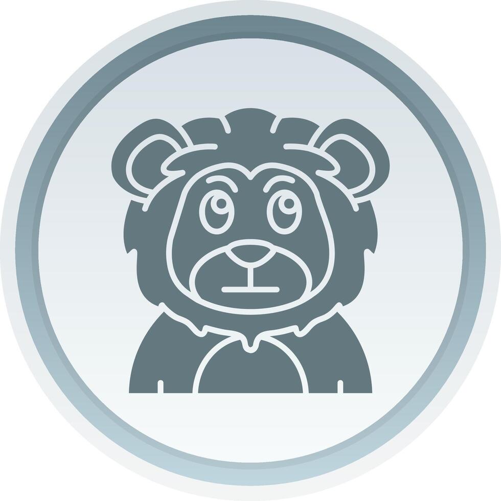Embarrassed Solid button Icon 38513618 Vector Art at Vecteezy